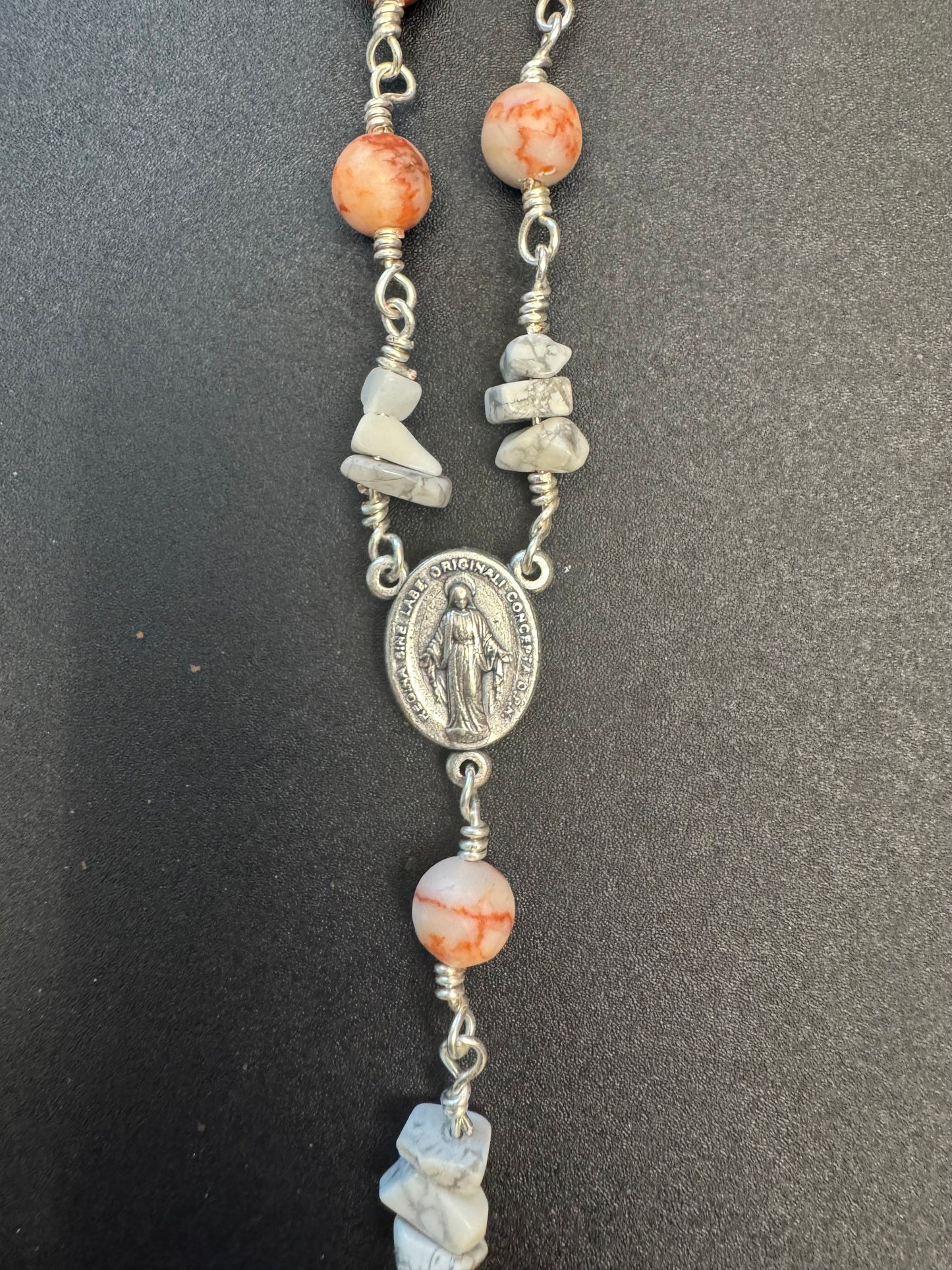 Divine Mercy Jasper Bead Rosary