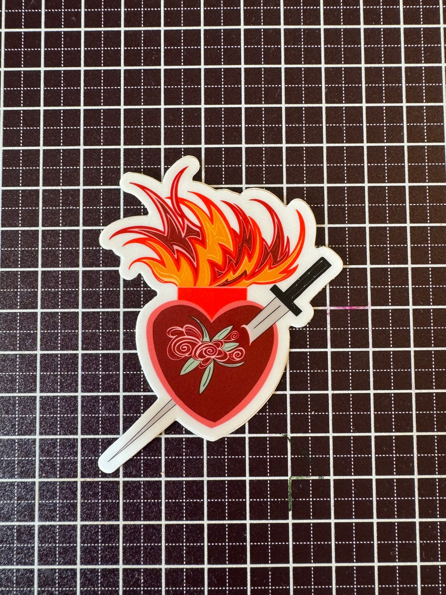 Immaculate Heart of Mary Sticker