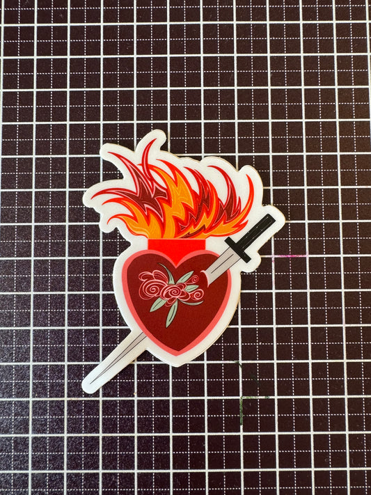 Immaculate Heart of Mary Sticker