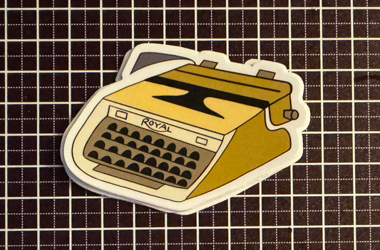 Yellow Royal Safari Sticker